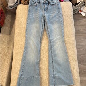 Refuge Blue Flare Denim Jeans